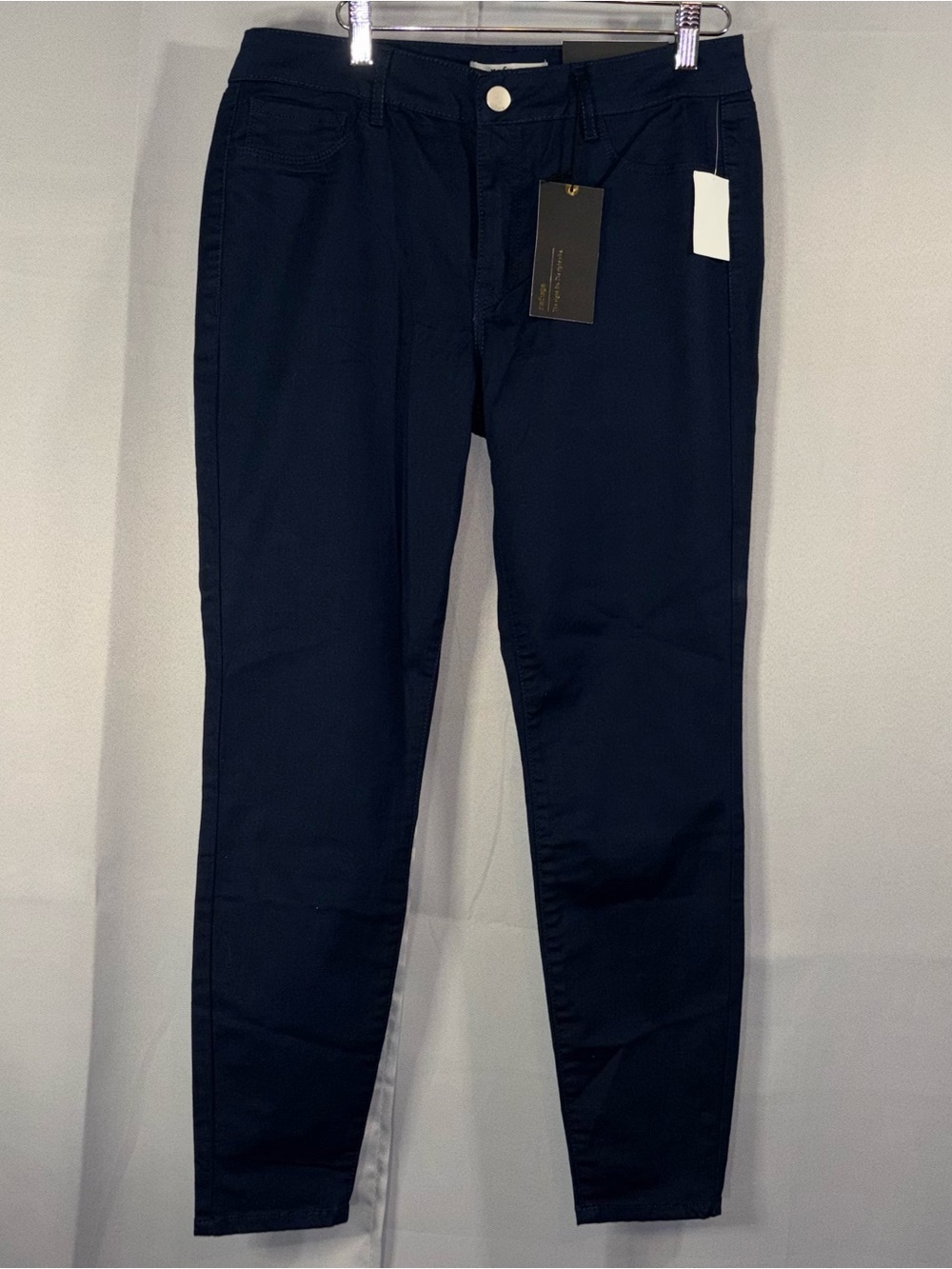 NWT Refuge Skintight Legging Jeans Size 10 Navy Blue Stretch Skinny